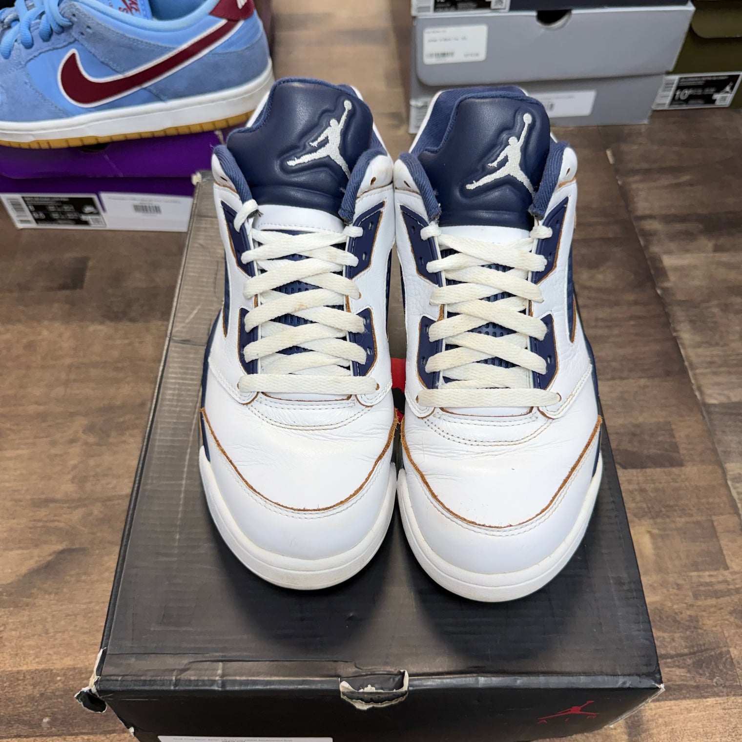 Dunk From Above Jordan 5 Retro Low (USED, Replacement Box)