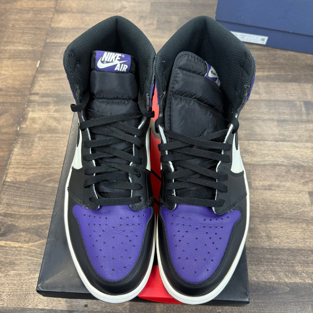 Court Purple Jordan 1 High (USED)