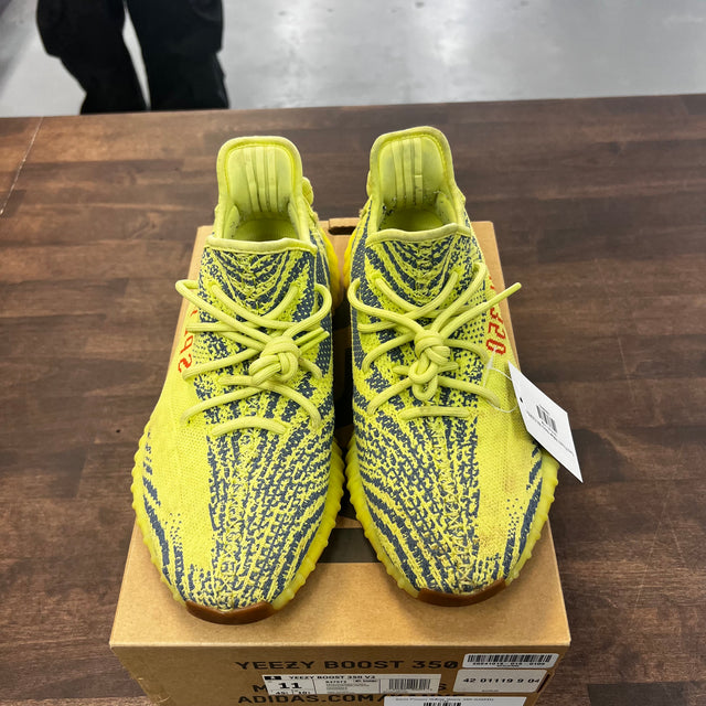 Semi Frozen Yellow Yeezy 350 (USED)