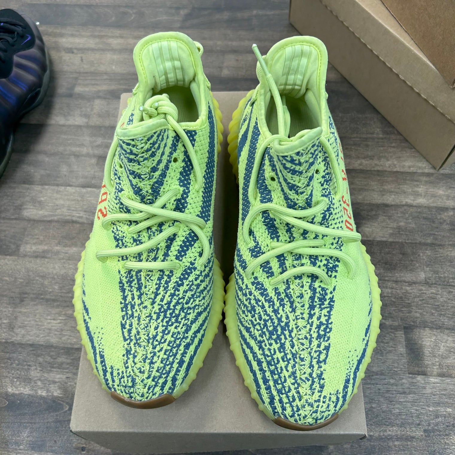 Semi Frozen Yellow Yeezy 350 (USED, No Box)