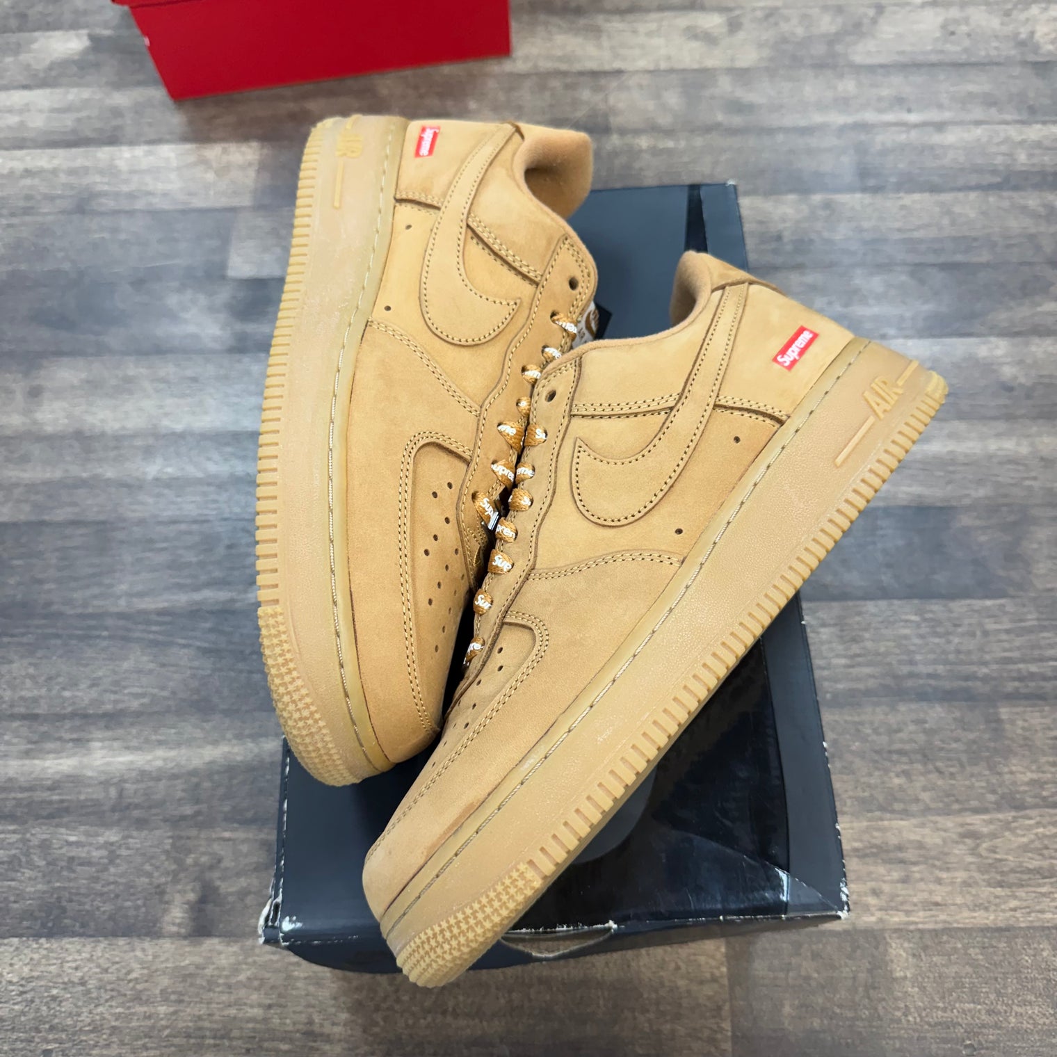 Wheat Supreme Air Force 1 Low (USED, Replacement Box)