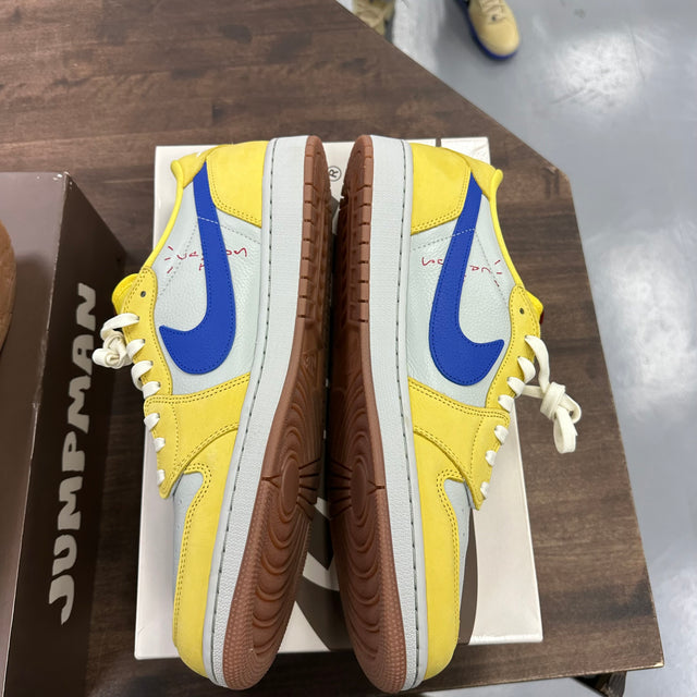 Travis Scott Canary Jordan 1 Low OG SP (W) (USED)