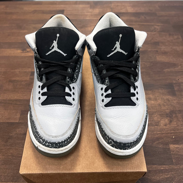 Wolf Grey Jordan 3 Retro (USED,NO BOX)