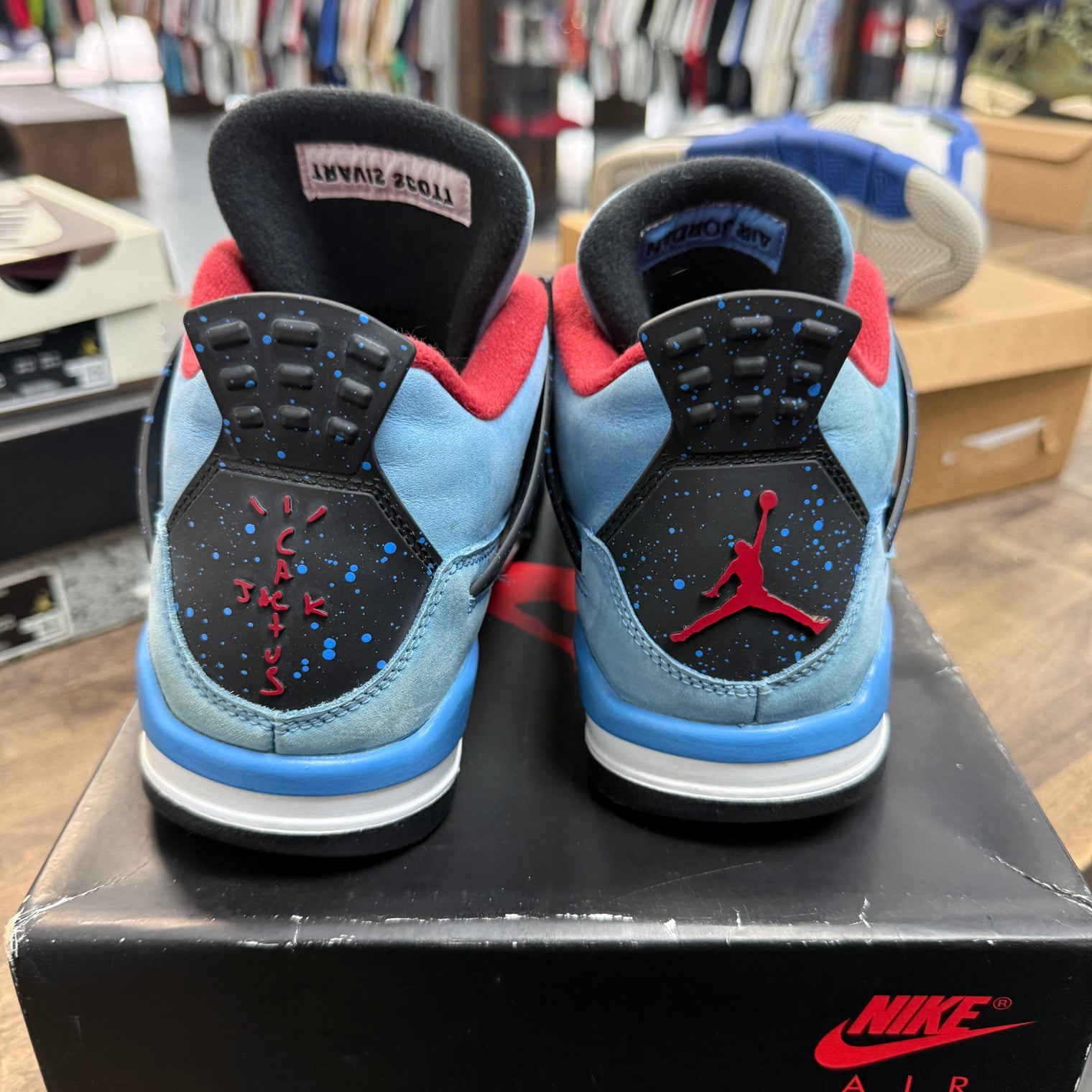 Travis Scott Cactus Jack Jordan 4 Retro (USED)