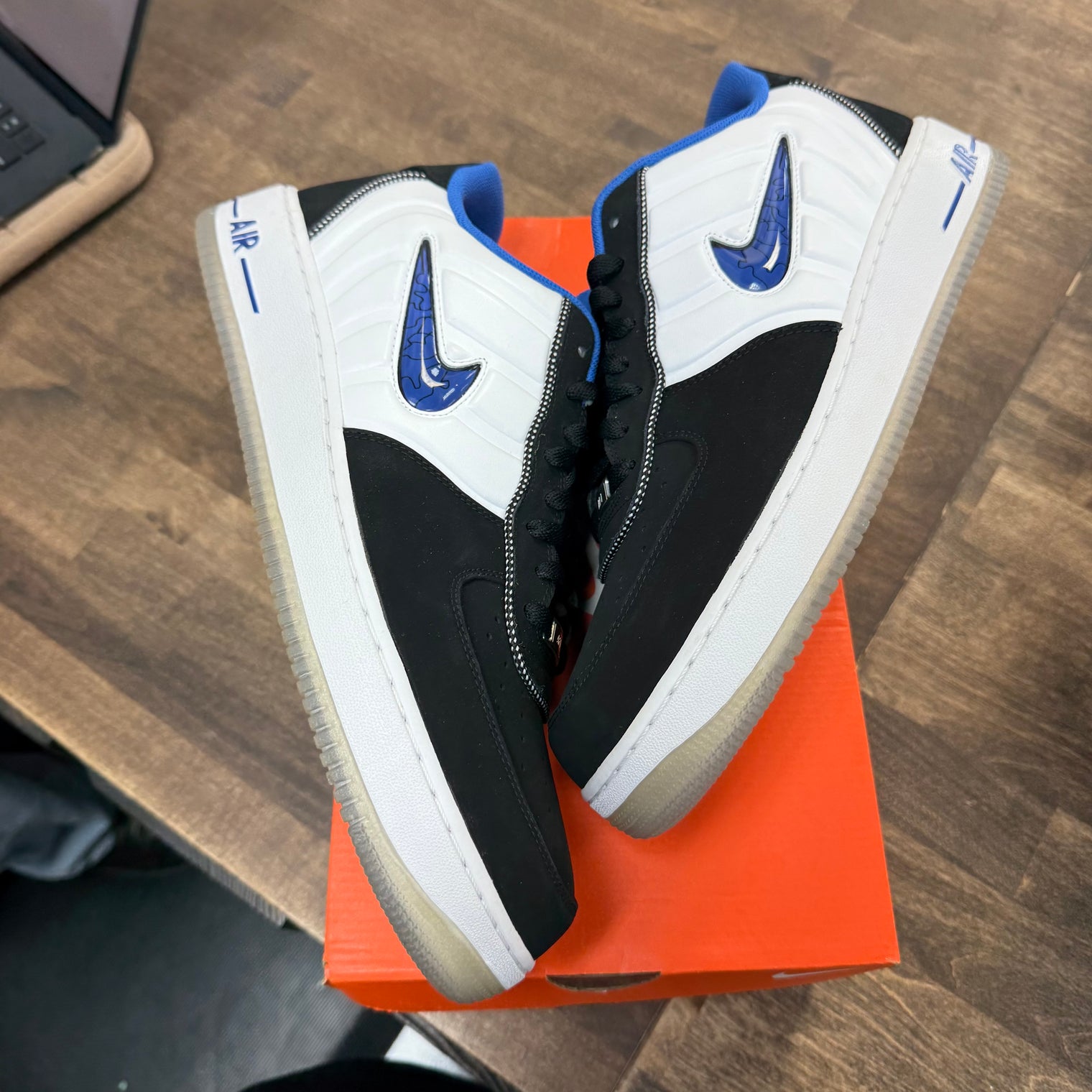 Nike Air Force 1 Low CMFT Penny Black (2013) (USED,Replacement Box)