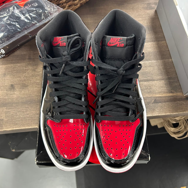 Patent Bred Jordan 1 High (Lightly Worn)