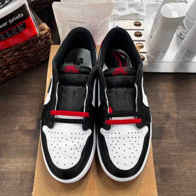 Black Toe Jordan 1 Low (USED, No Box)