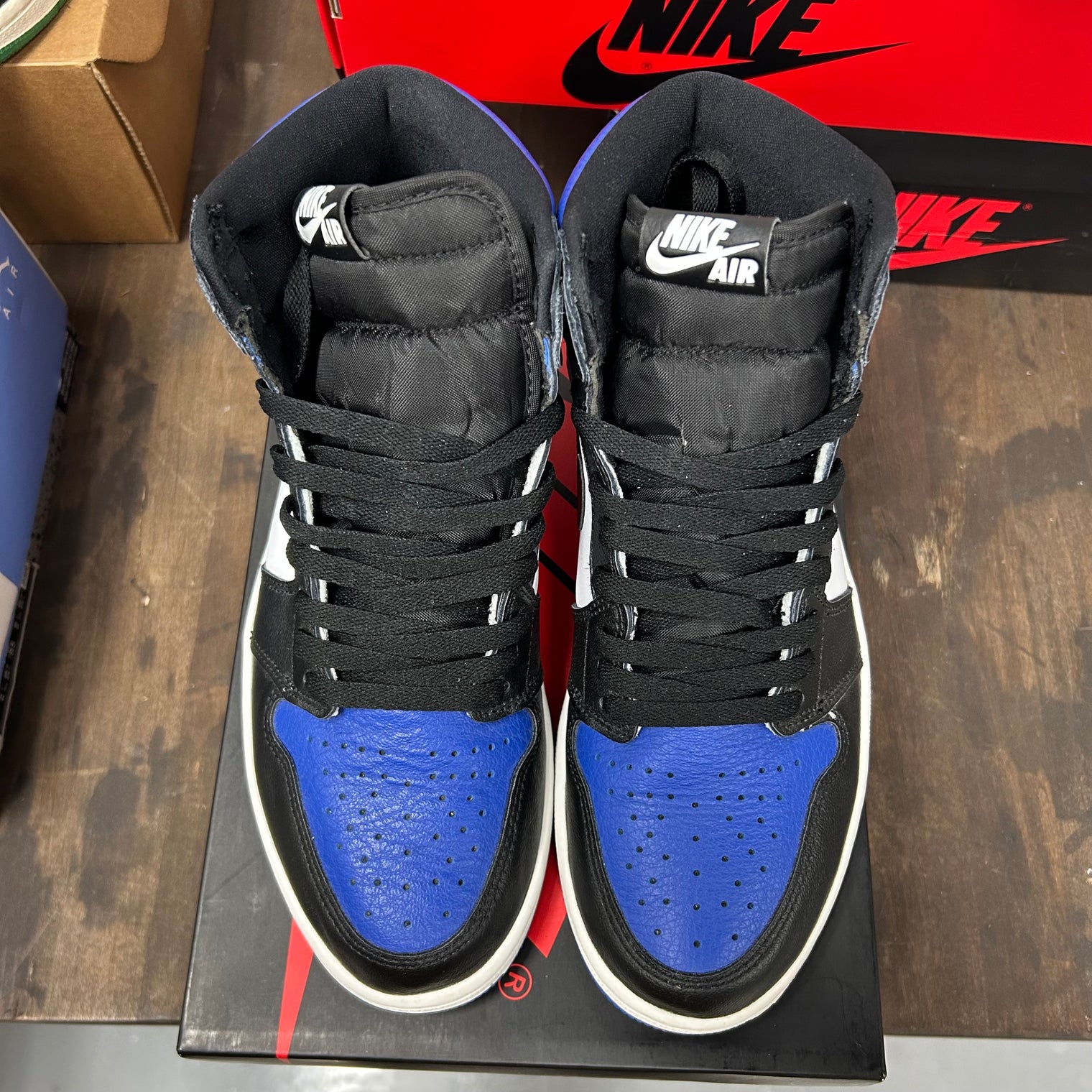 Royal Toe Jordan 1 High (USED)