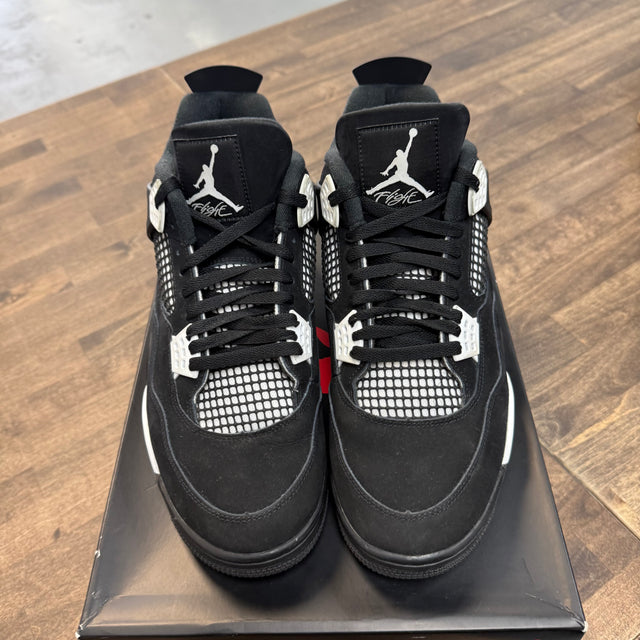White Thunder Jordan 4 Retro (USED, Replacement Box)