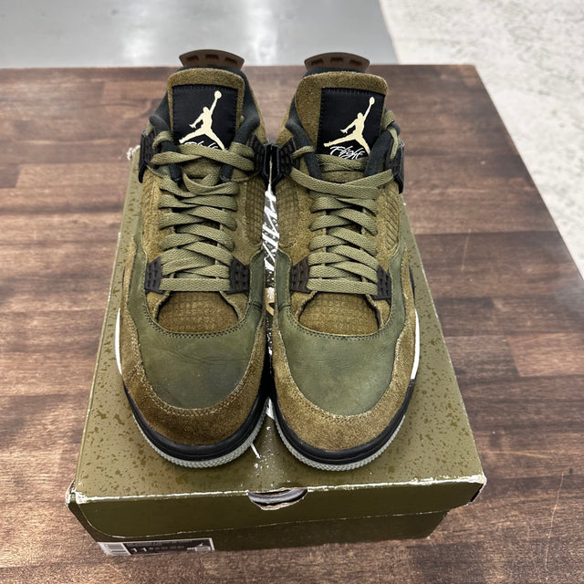 Craft Olive Jordan 4 (USED)