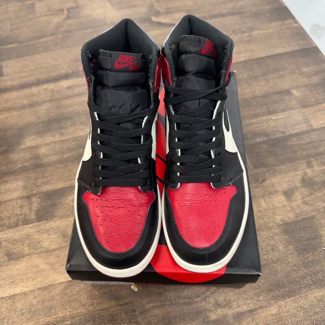 Bred Toe Jordan 1 High (2018) (USED)