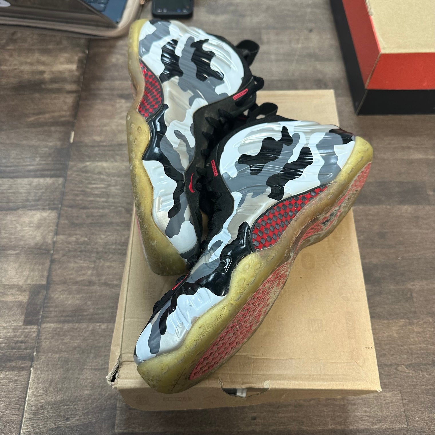 Fighter Jet Air Foamposite One (USED)