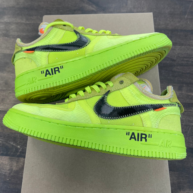 Off-White Volt Air Force 1 (USED, No Box)