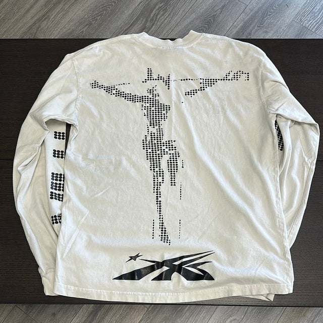 Hellstar Scoreboard Long Sleeve White (USED)