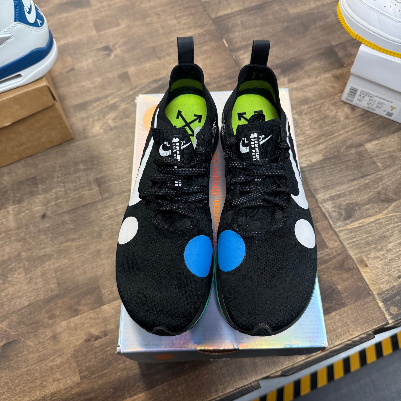 Off-White Black Nike Zoom Fly Mercurial (USED)