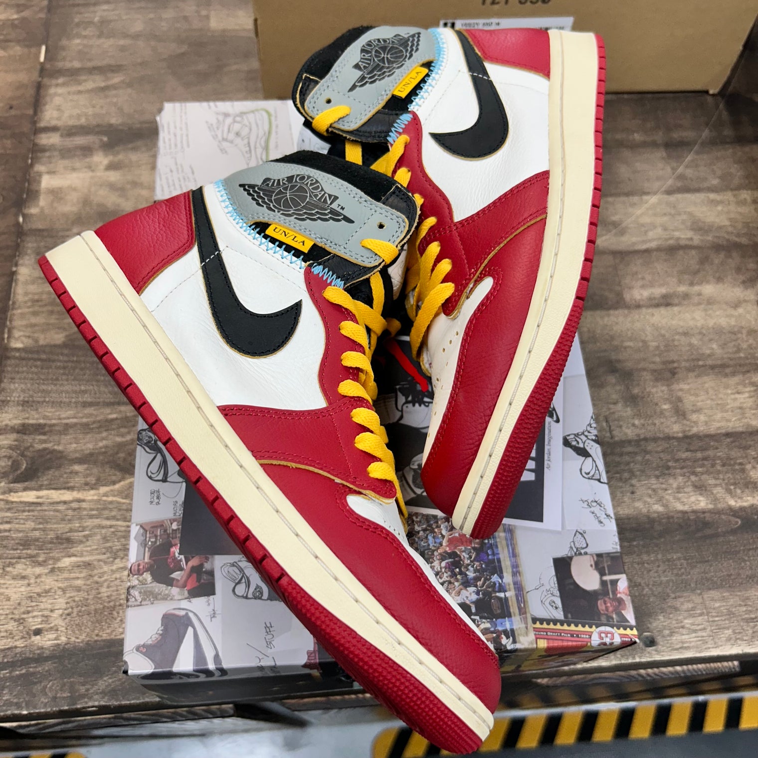 Union LA Chicago Shadow Jordan 1 High (USED)