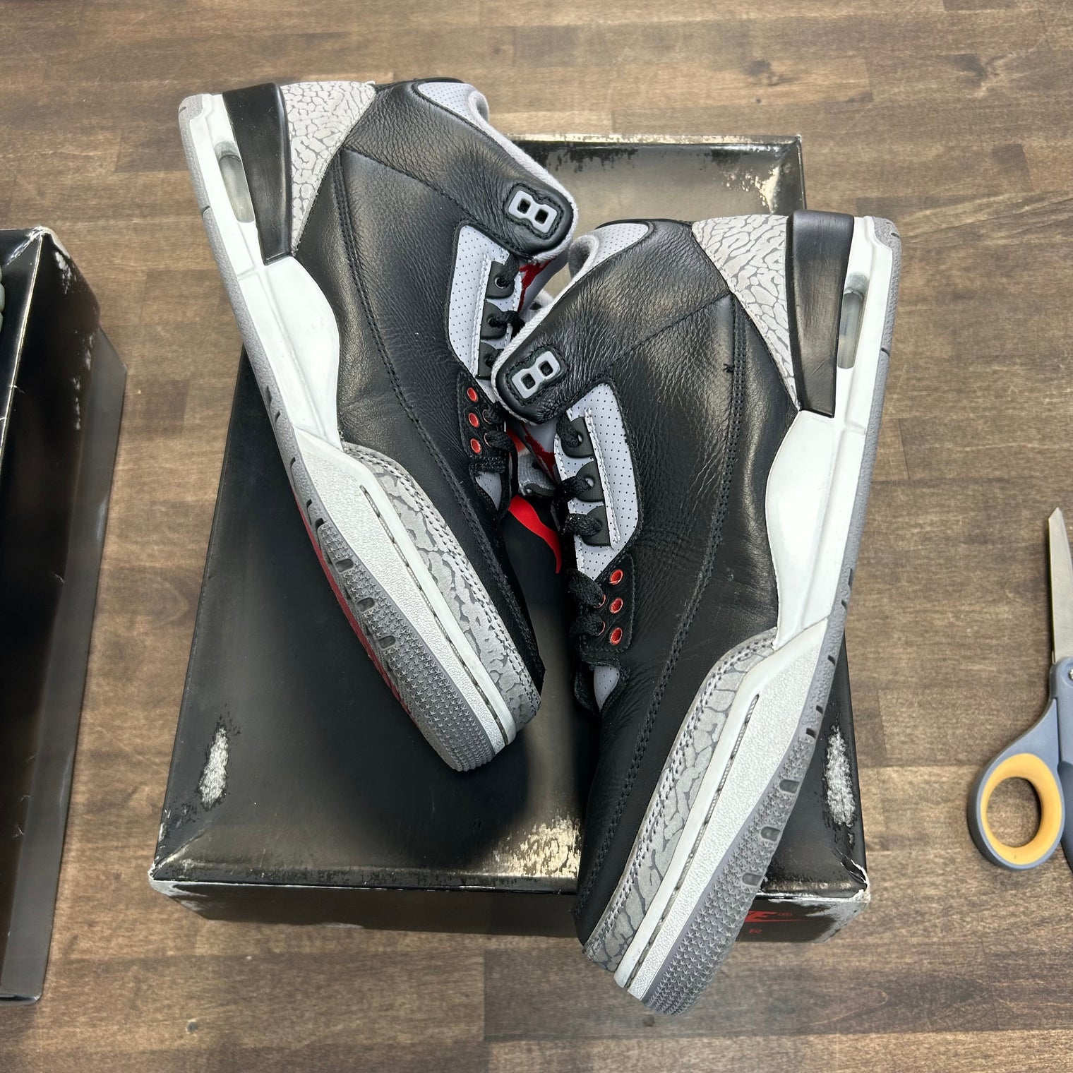 Black Cement Jordan 3 Retro (USED)