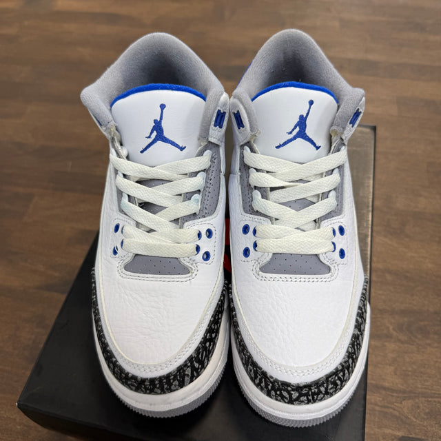 (GS) Racer Blue Jordan 3 (USED)