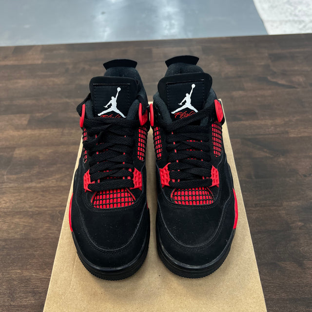 Nike GS Jordan 4 Red Thunder (USED NO BOX)