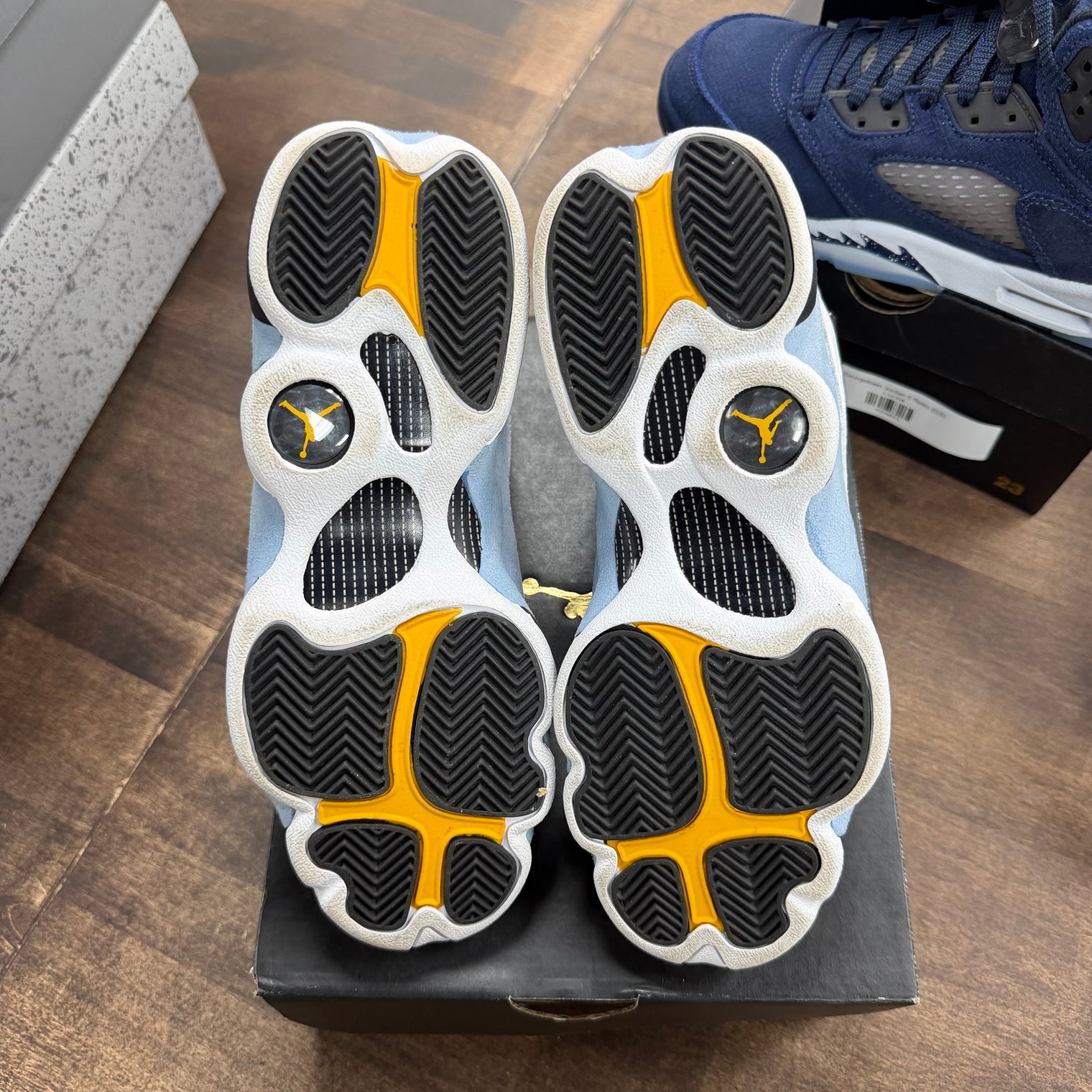 Blue Grey Jordan 13 (GS) (USED)