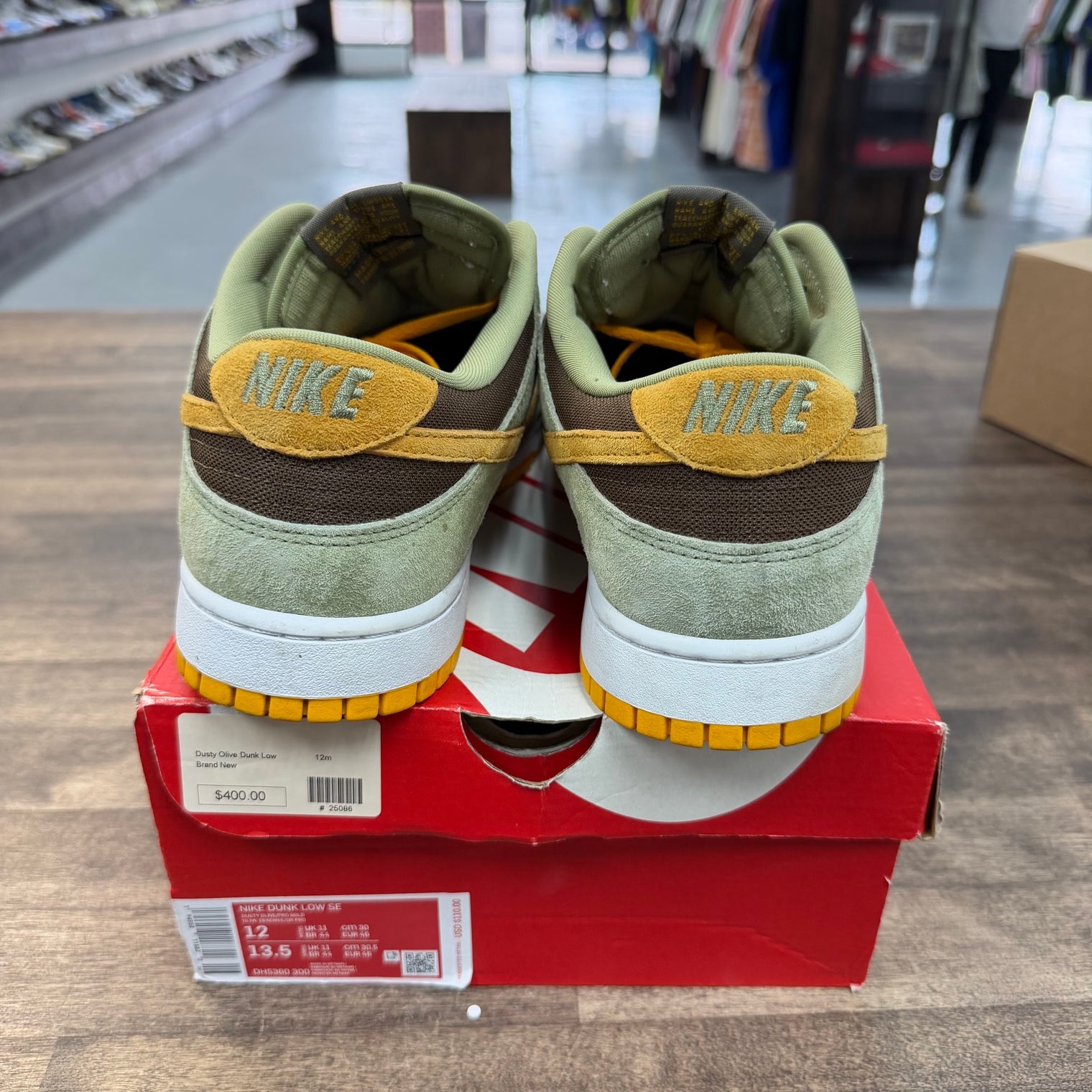 Dusty Olive Dunk Low (USED)