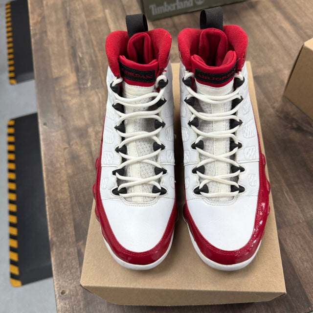 White Gym Red Jordan 9 (USED, No Box)