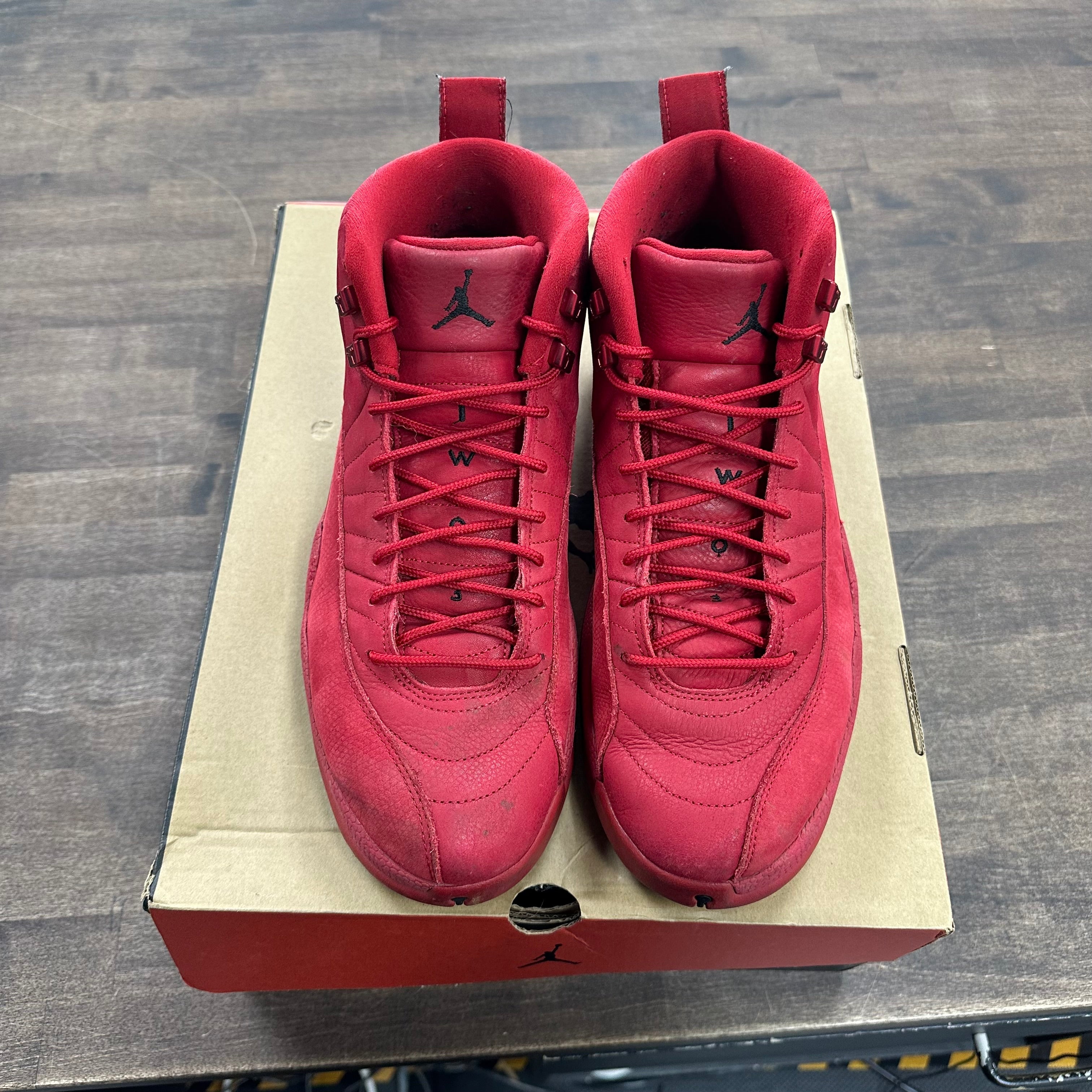 Jordan 12 Retro Gym Red (2018) (US 12) (USED) Size 12 (Pre-Owned) - Image 2