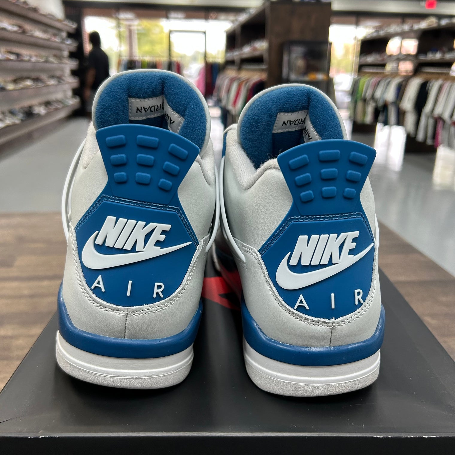 Military Blue Jordan 4 Retro (USED)