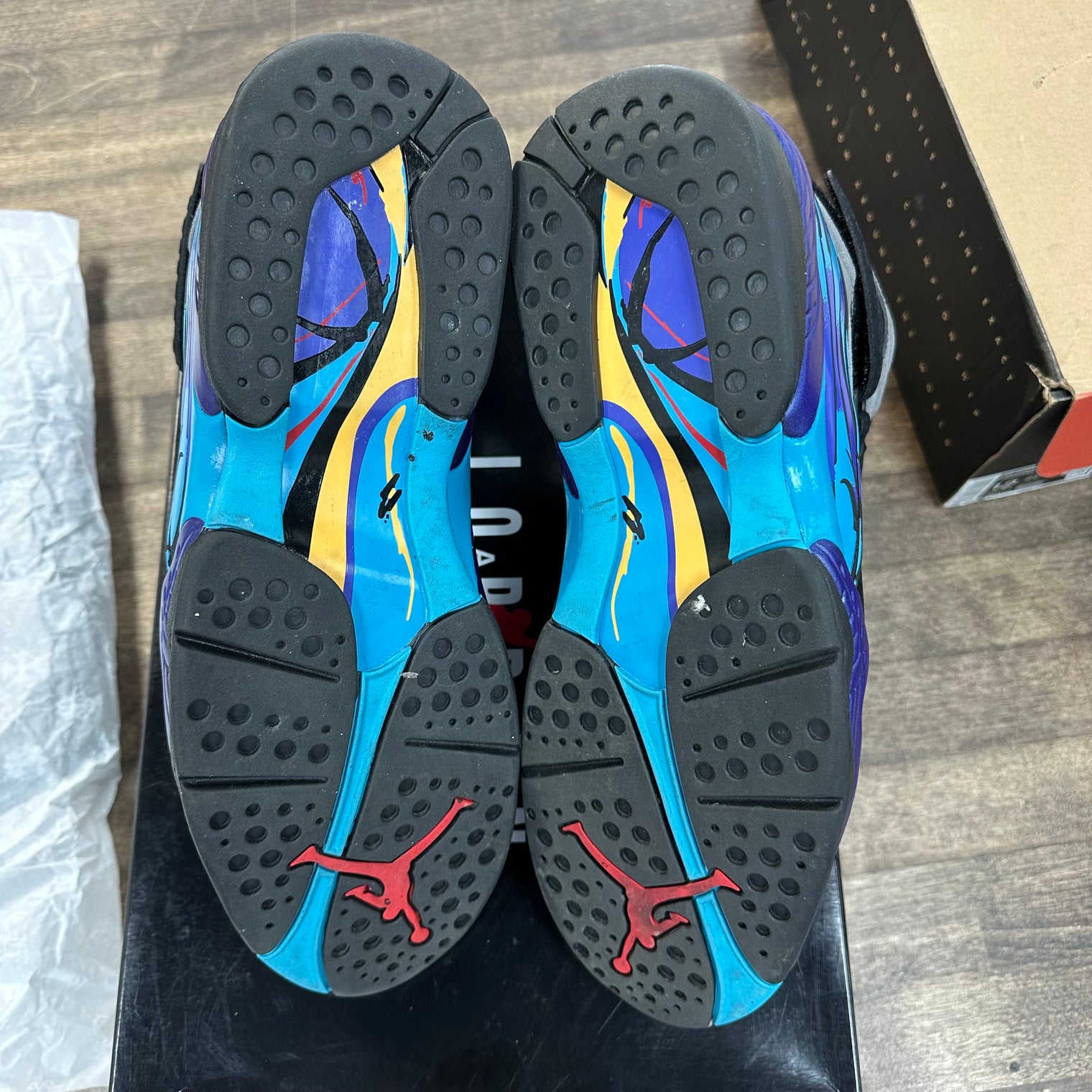 Aqua Jordan 8 Retro (2025) (USED)