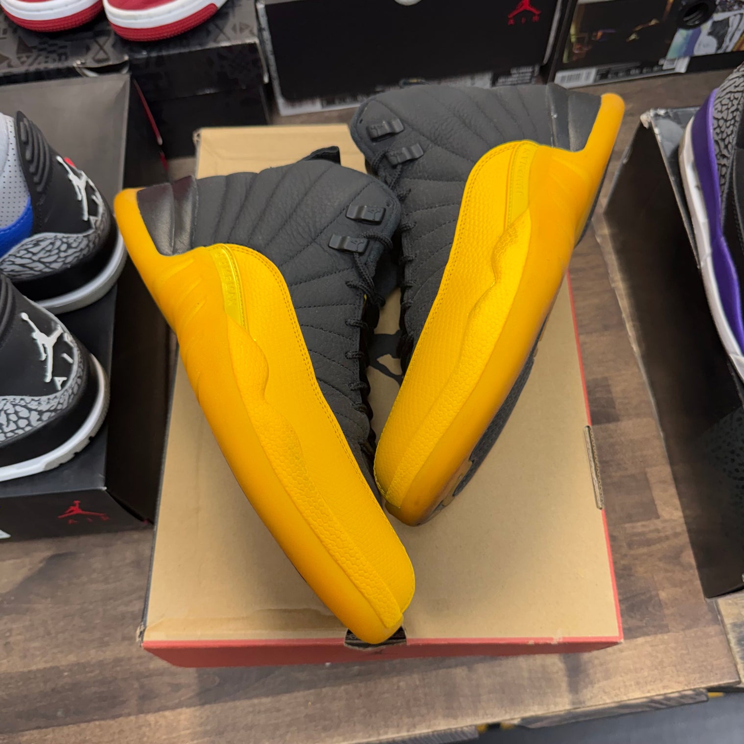 University Gold Jordan 12 Retro (USED)