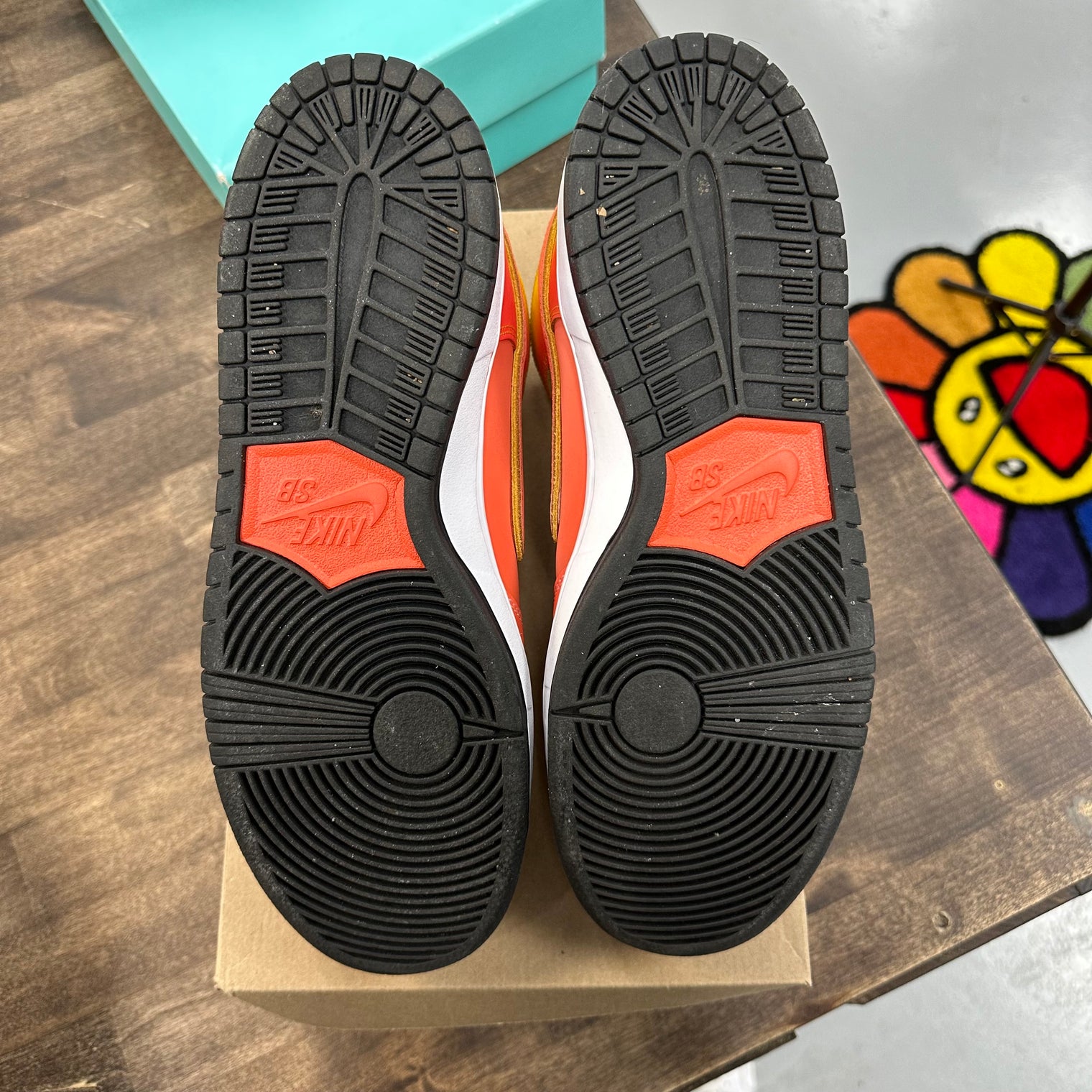 Candy Corn Nike SB Dunk High (USED, No Box)