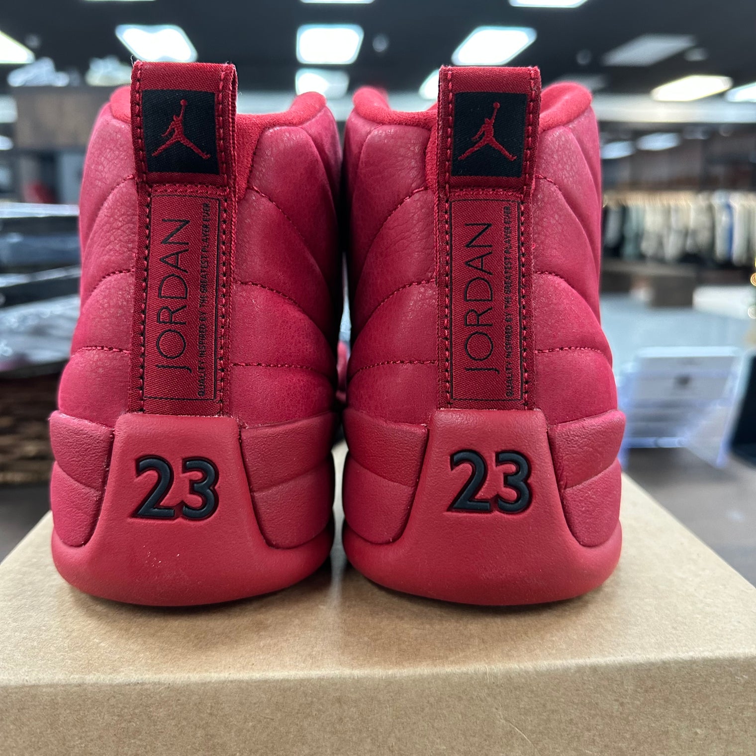 Gym Red Jordan 12 Retro (2018) (Lightly Worn, No Box)