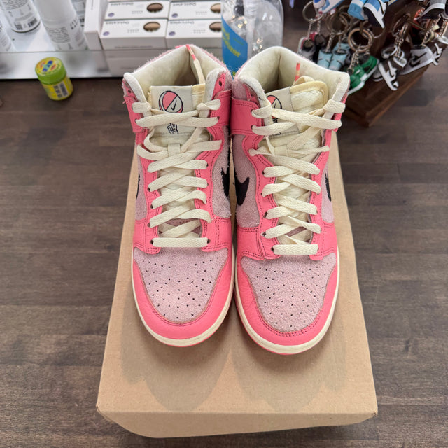 Hoops Pack Pink Nike Dunk High (W) (USED, No Box)