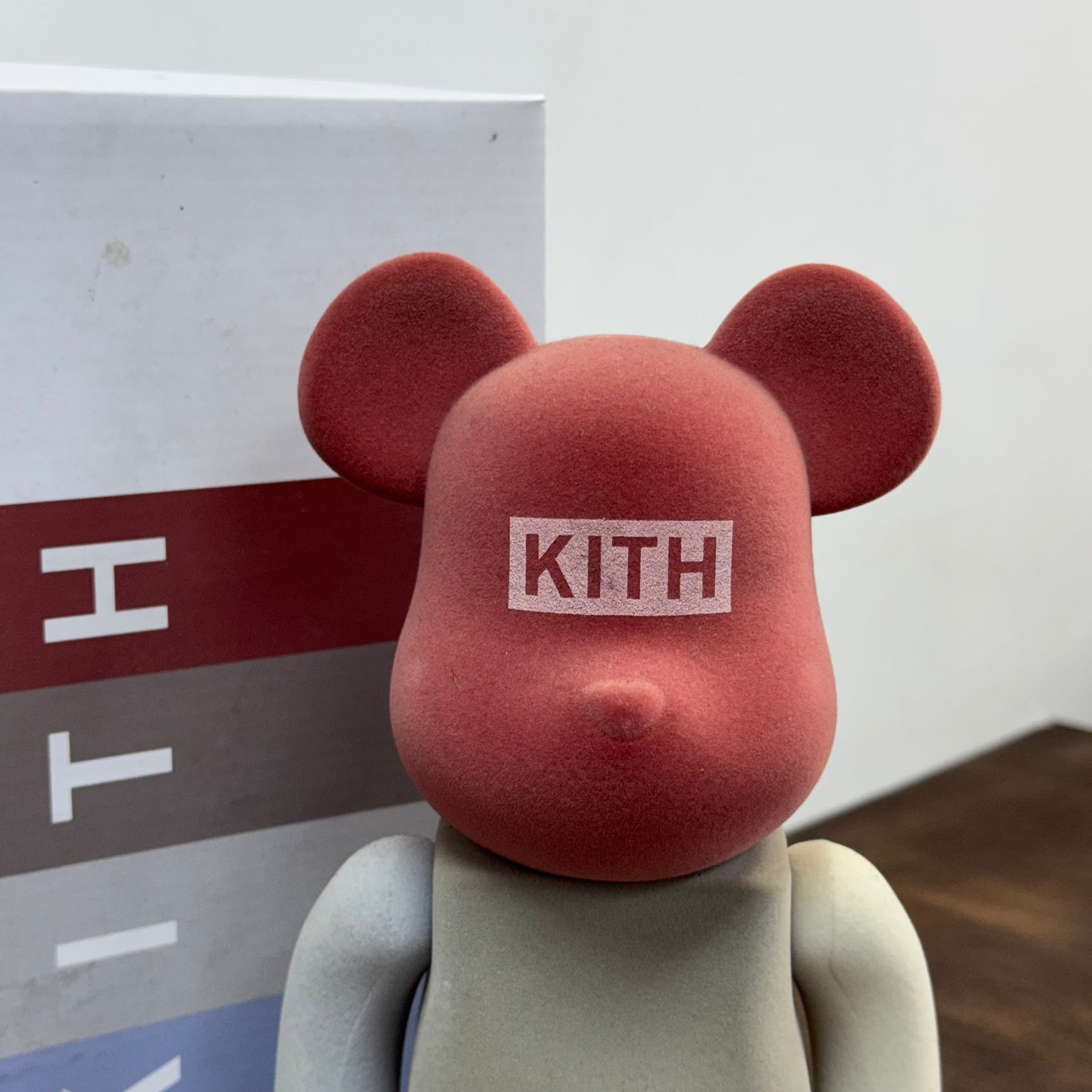 Bear Brick Kith Molecule (US Exclusive) 100% & 400% Set (Displayed)