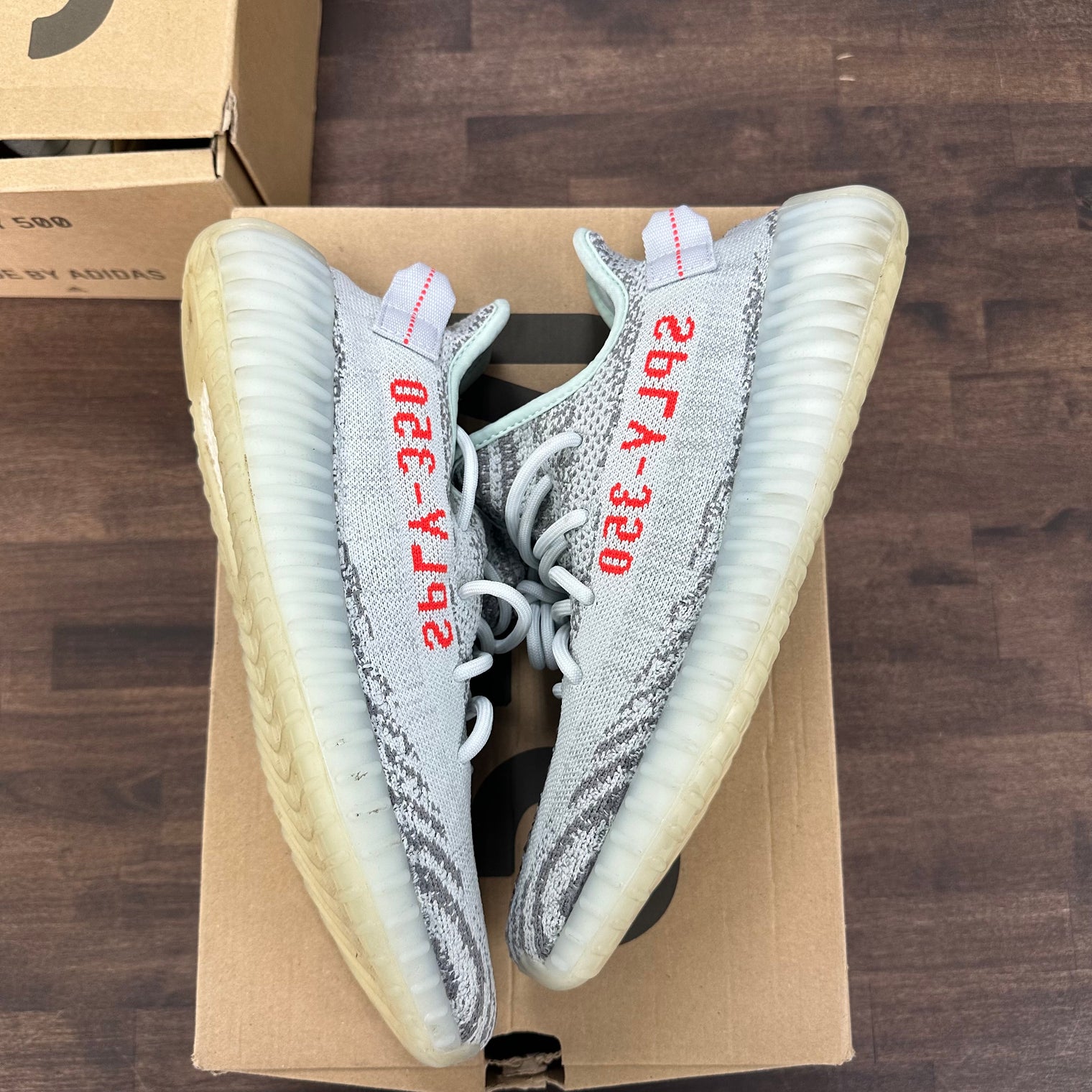 adidas Yeezy Boost 350 V2 Blue Tint (Men's) (US 9) (Lightly Worn)