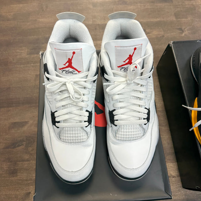 White Cement Jordan 4 (2025) (USED)