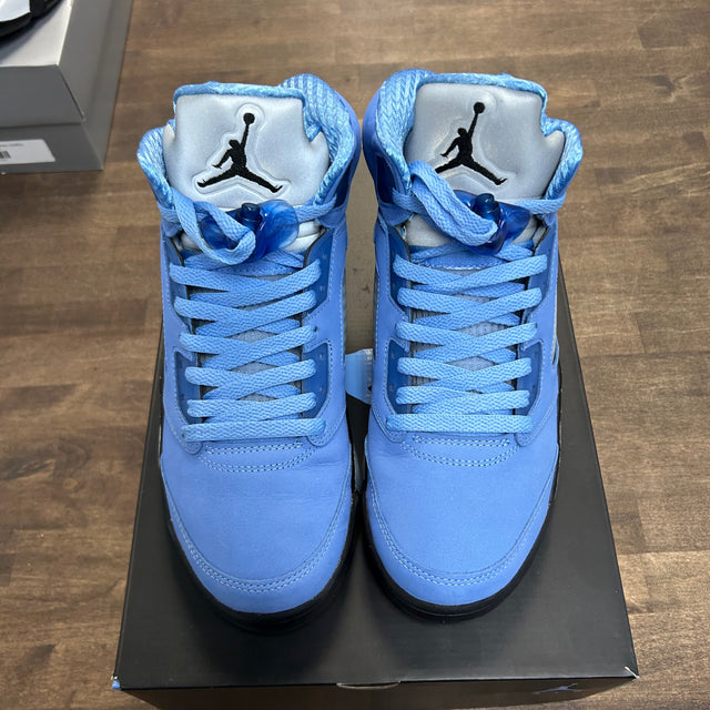 University Blue Jordan 5 Retro (USED)
