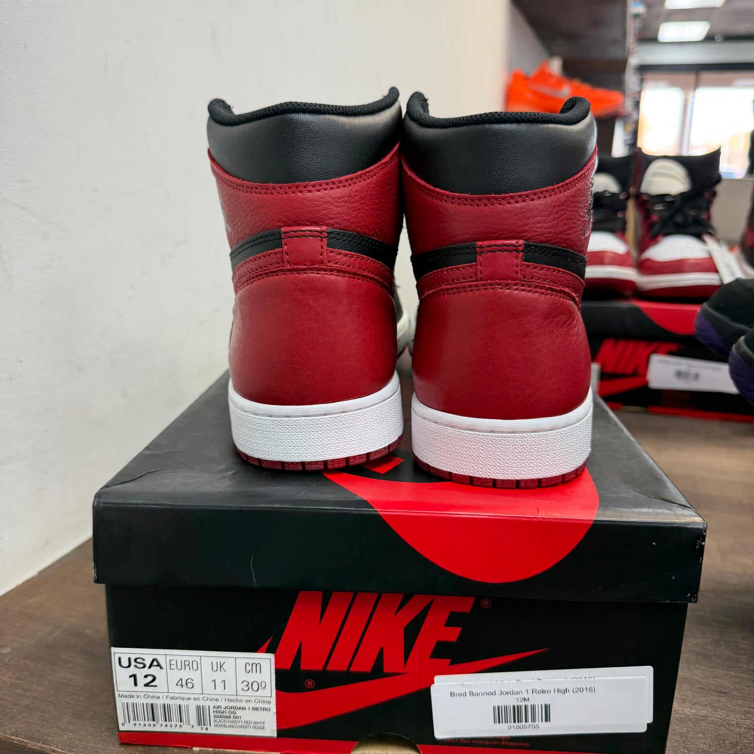 Bred Jordan 1 Retro (2013) (USED)