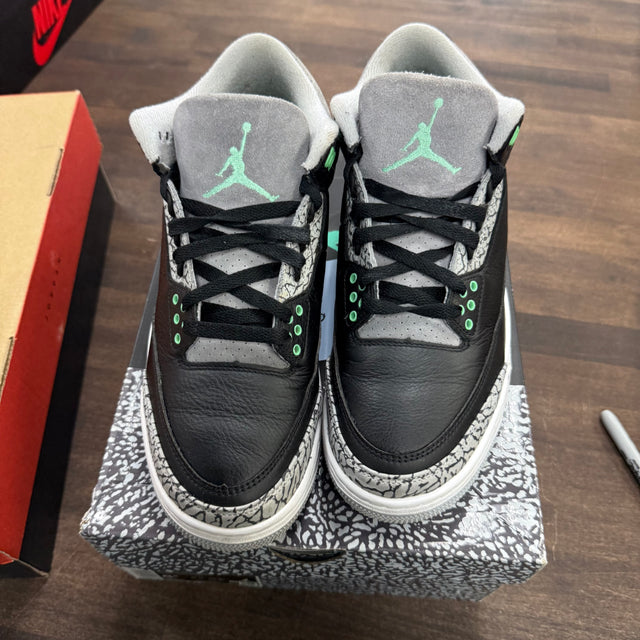 Green Glow Jordan 3 Retro (USED)