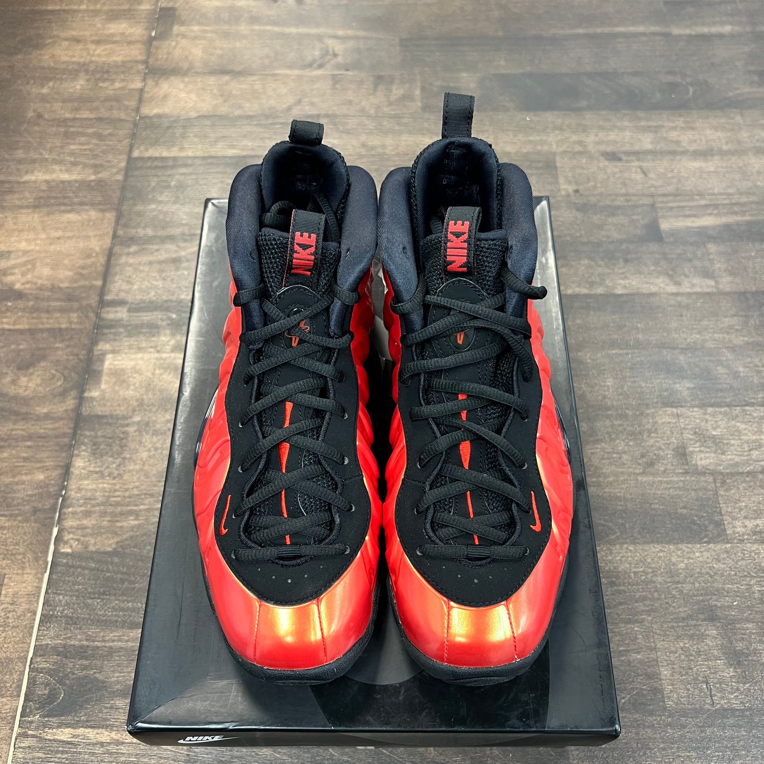 (GS) Habanero Red Nike Foamposite (2018)