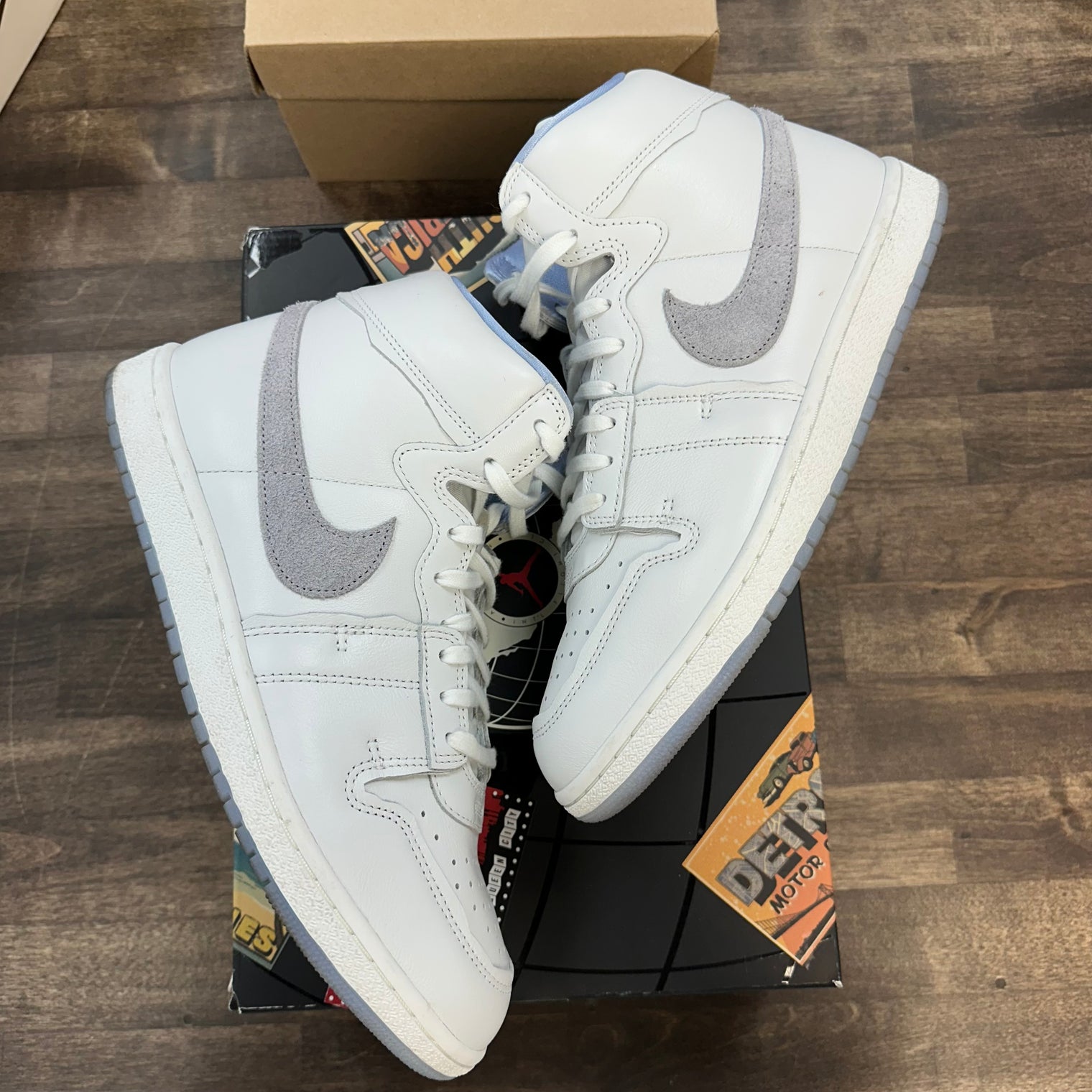 (W) Forget Me Not Nike Air Ship (USED)