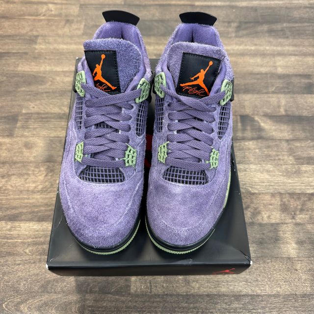 (W) Canyon Purple Jordan 4 (USED)