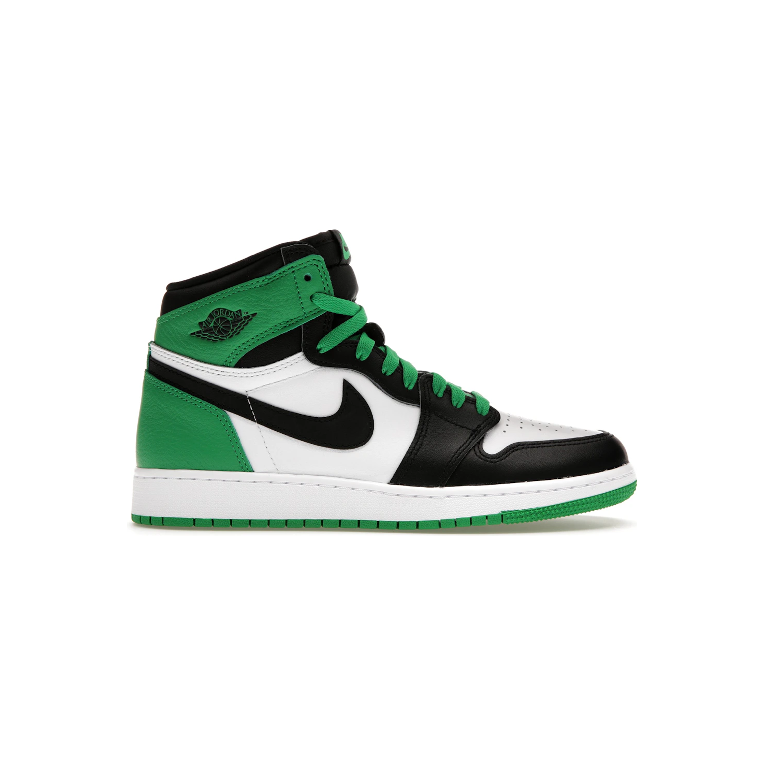 Jordan 1 Retro High OG Lucky Green (US 5Y) (USED, No Box) Size 5Y (Pre-Owned) - Image 6