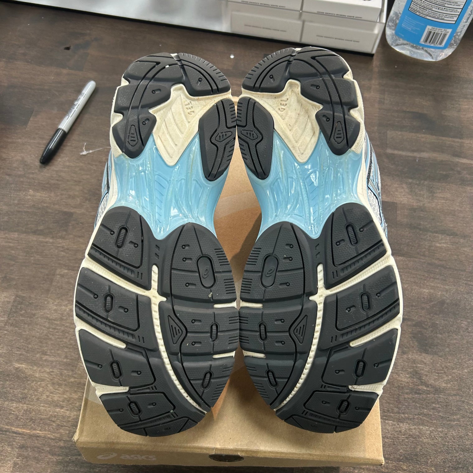 White Pure Silver ASICS GT-2160 (USED)