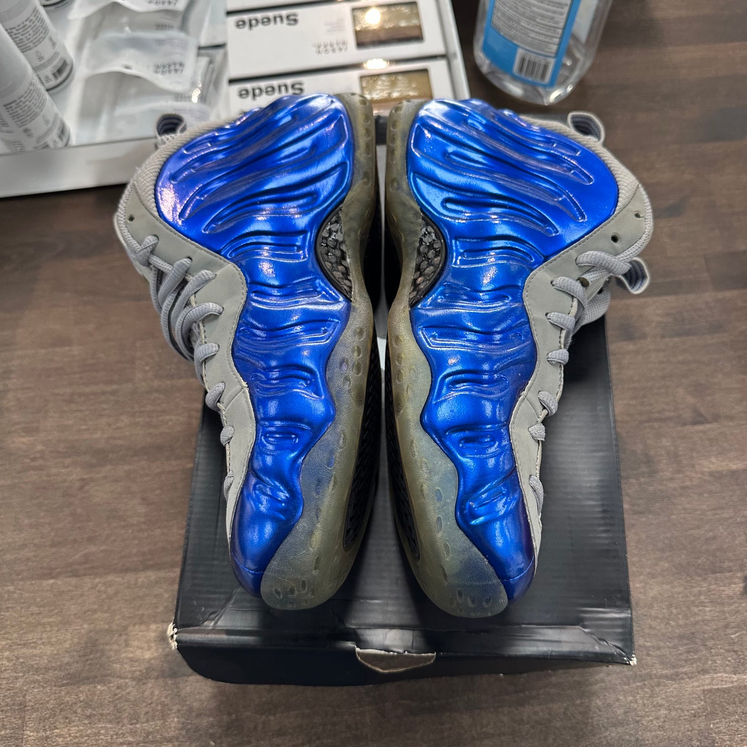 Sport Royal Air Foamposite One (Used, Replacement Box)