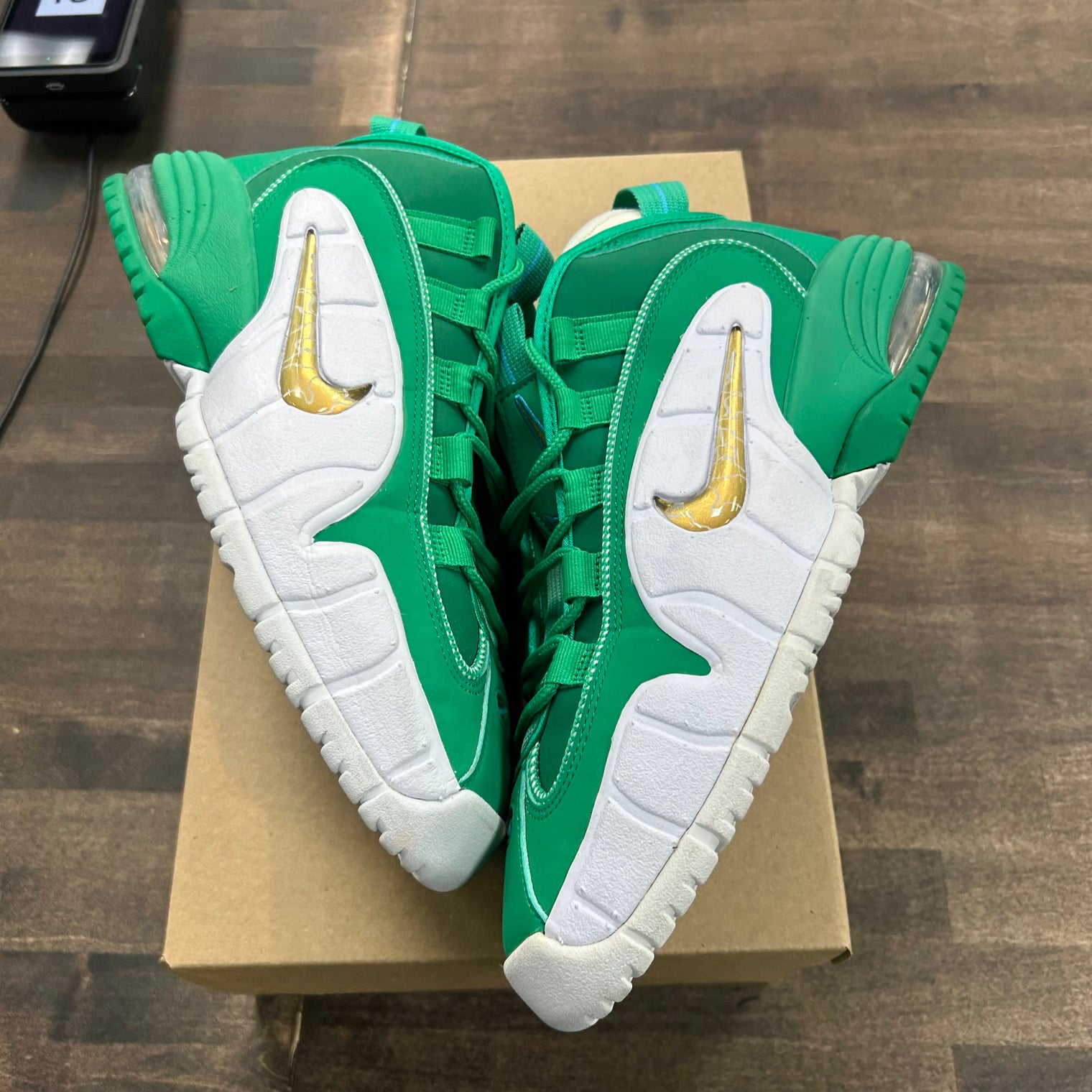 Nike Air Max Penny 1 Stadium Green (US 9.5) (USED, No Box)