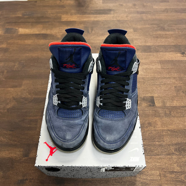 Winterized Jordan 4 Retro (USED,NO BOX TOP)