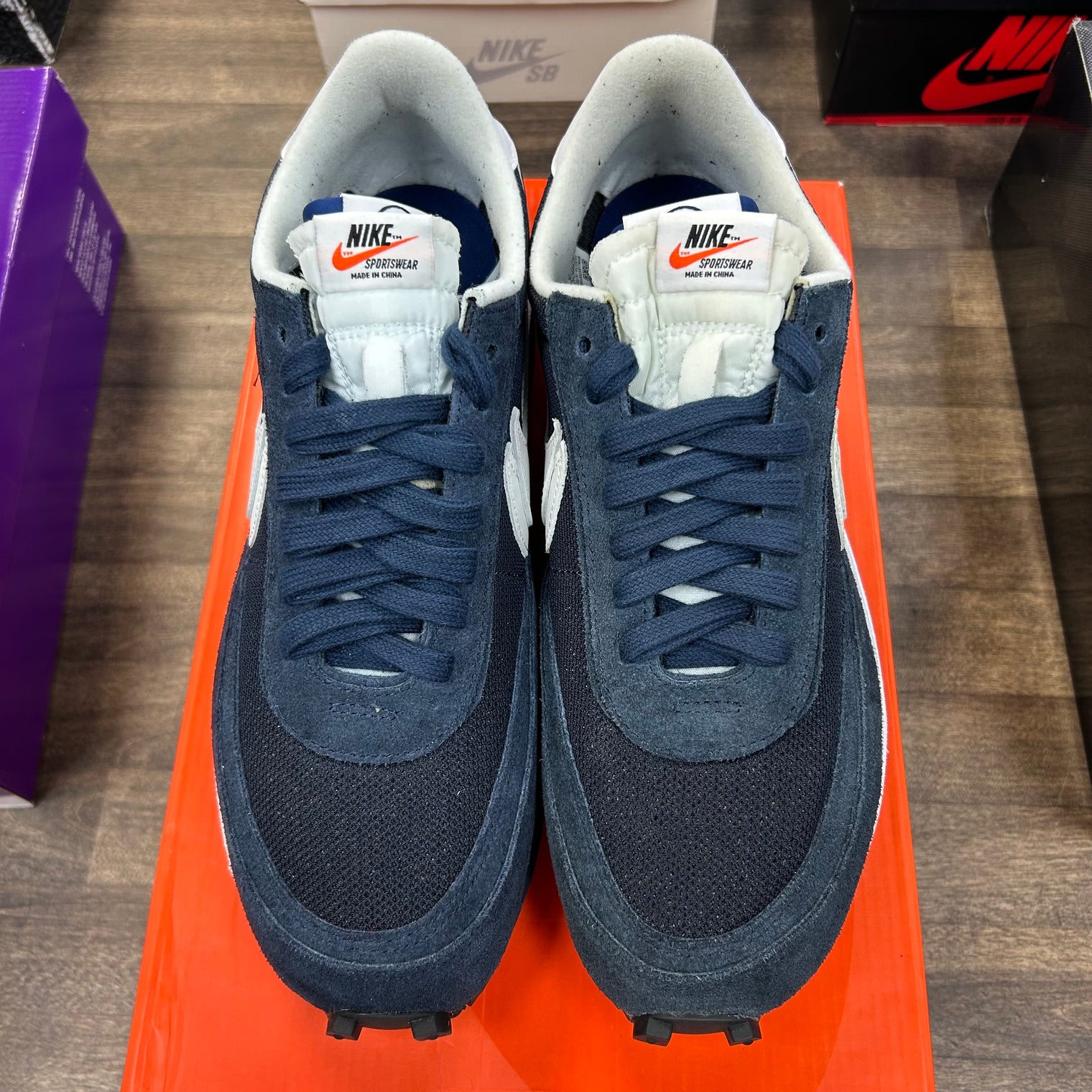 Sacai Fragment Navy LDWaffle (USED)