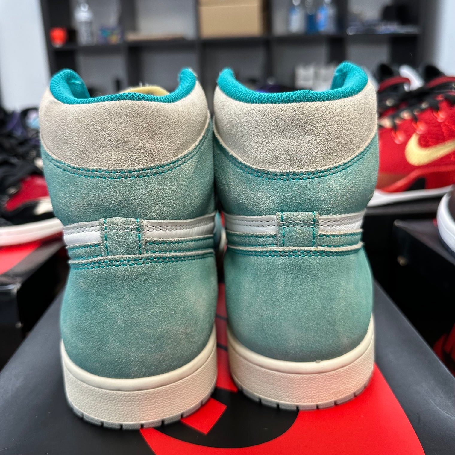 Turbo Green Jordan 1 High (USED)