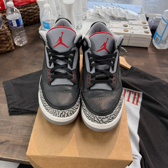 Black Cement Jordan 3 (2018) (USED, No Box)